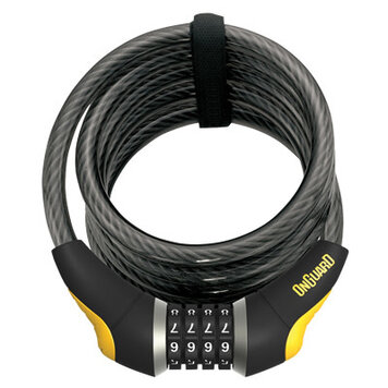 OnGuard Doberman 8031 Coil Cable with Combination Lock