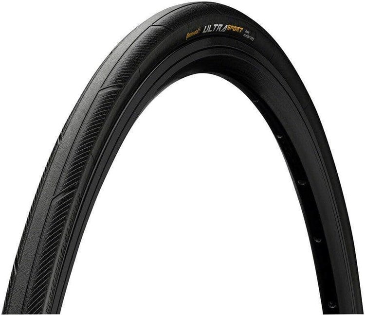 Wire Bead Ultra Sport III 700x25 Tire Black PureGrip