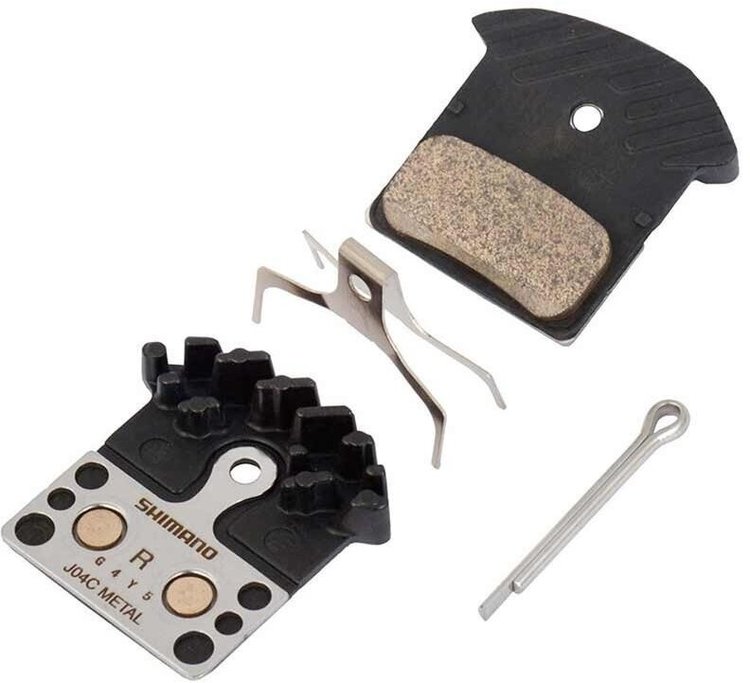 Shimano BR-M9000 J04C Disc brake pads Metal With fins Pair J type Y8LW98030