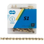 KMC KMC S1 Chain Singlespeed 8.6mm 112 Links Gold