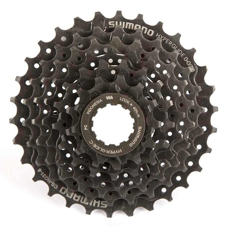 Shimano, CS-HG31, 8sp. cassette, 11-32T, 11-13-15-18-21-24-28-32