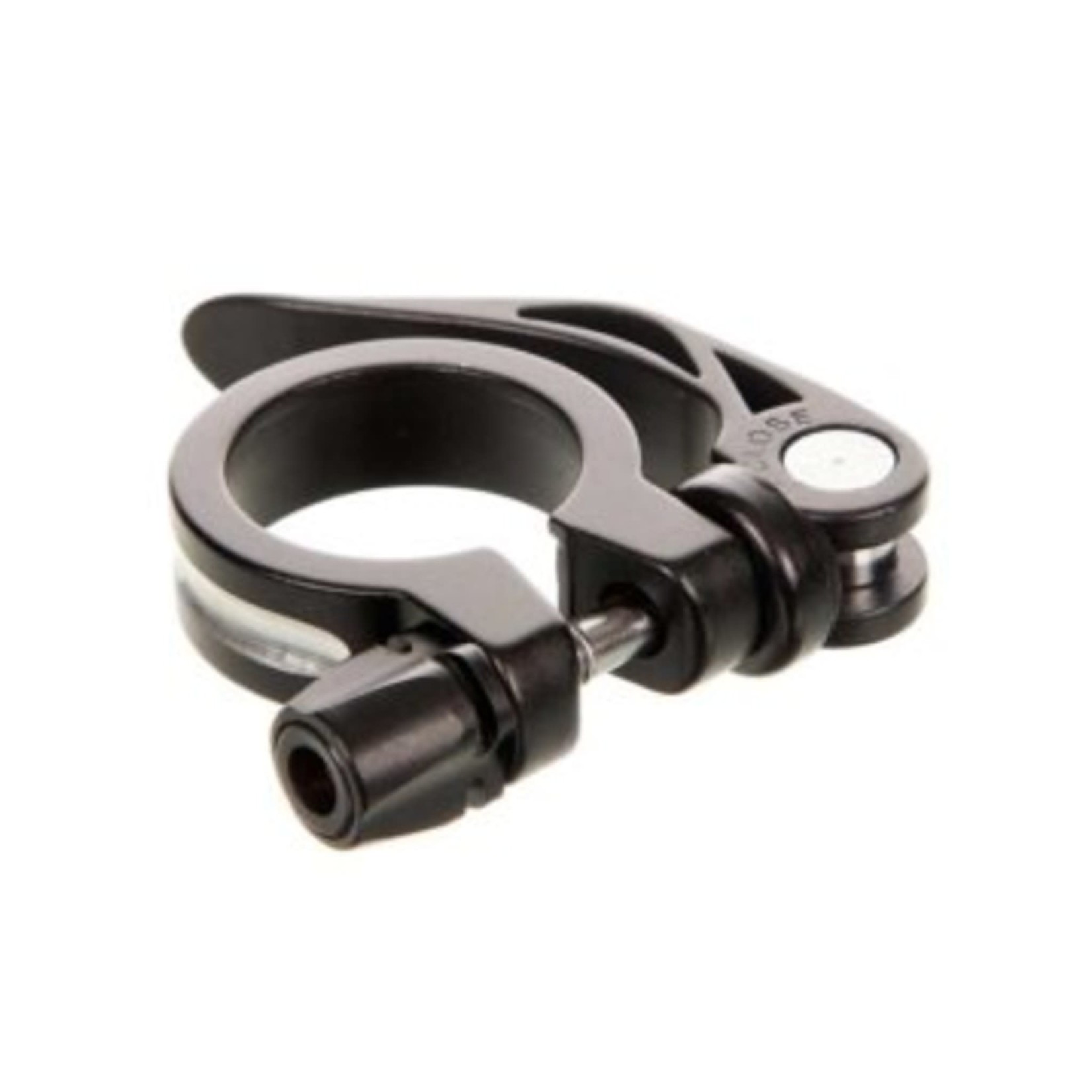 EVO, Seatpost clamp with integrated quick release skewer, 29.8 mm, Black