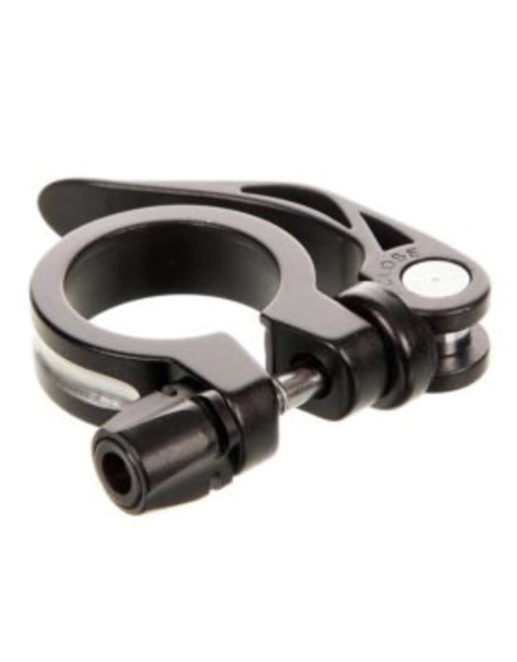 EVO, Seatpost clamp with integrated quick release skewer, 29.8 mm, Black