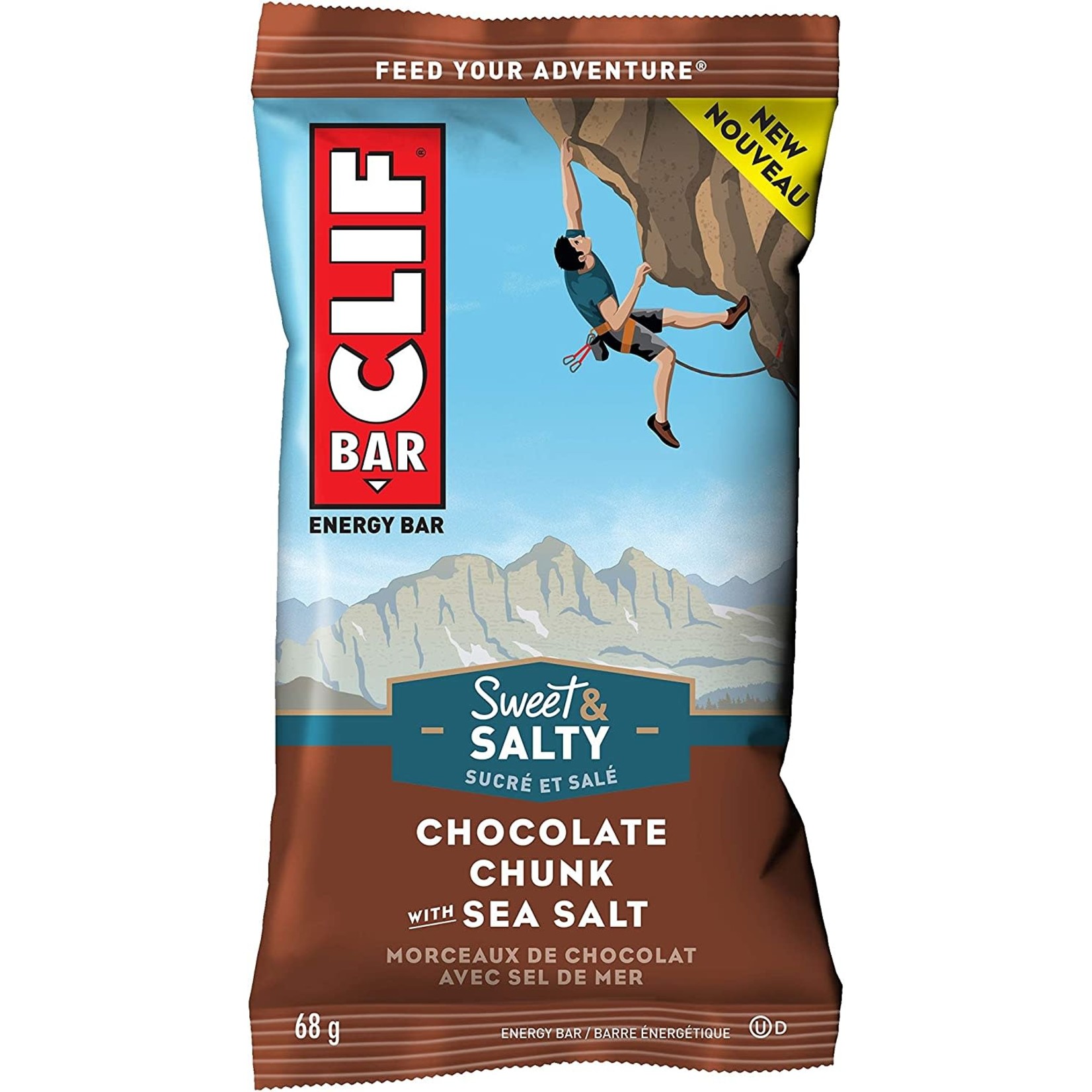 Clif CLIF Bar Sweet & Salty Chocolate Chunk with Sea Salt Energy Bars