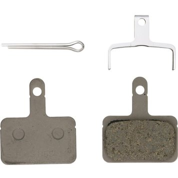 B01S RESIN BRAKE PAD - RESIN PAD(B01S), PAD SPRING, W/3 TYPES OF SPLIT PIN, 1 PAIR