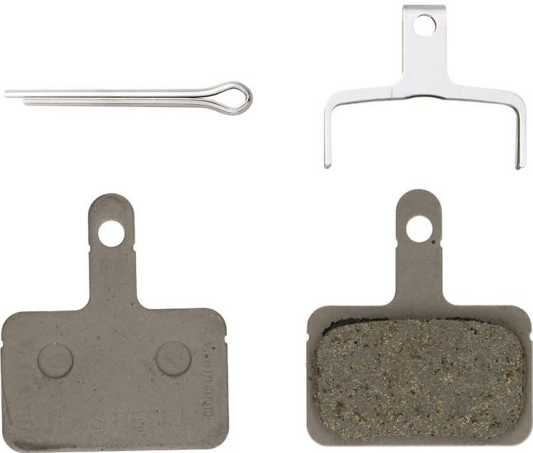 B01S RESIN BRAKE PAD - RESIN PAD(B01S), PAD SPRING, W/3 TYPES OF SPLIT PIN, 1 PAIR