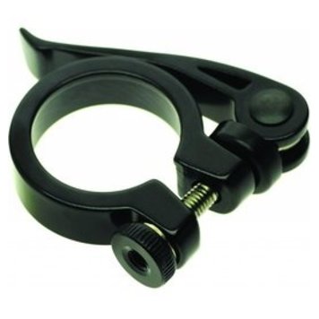 EVO Integrated Skewer Seatpost Clamp 29.8mm Black