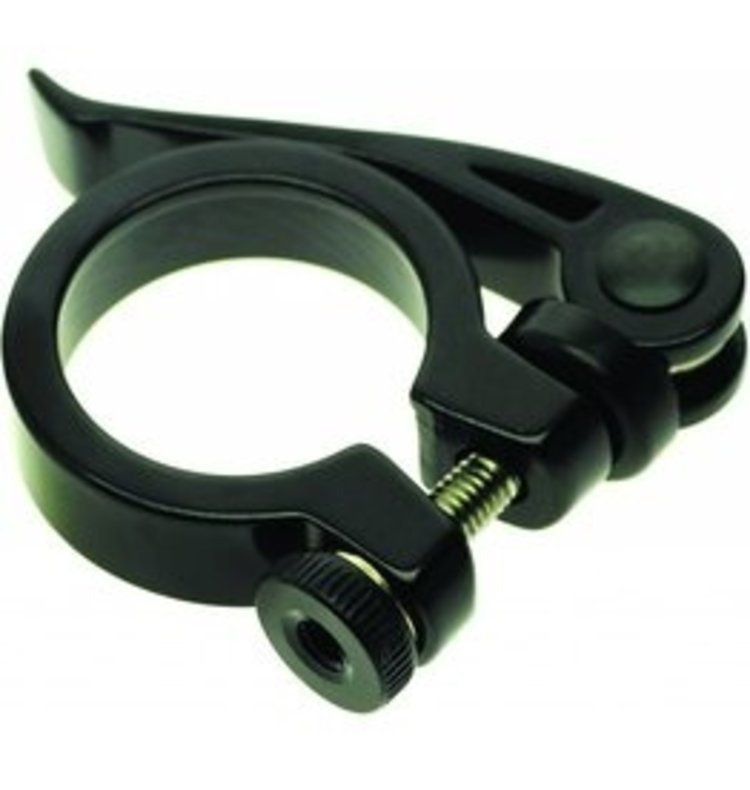 EVO Integrated Skewer Seatpost Clamp 29.8mm Black