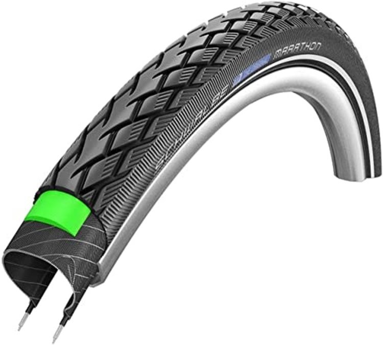 Schwalbe, Marathon Plus, 24 x 1.00, Wire, Black n' Roll, SmartGuard Black