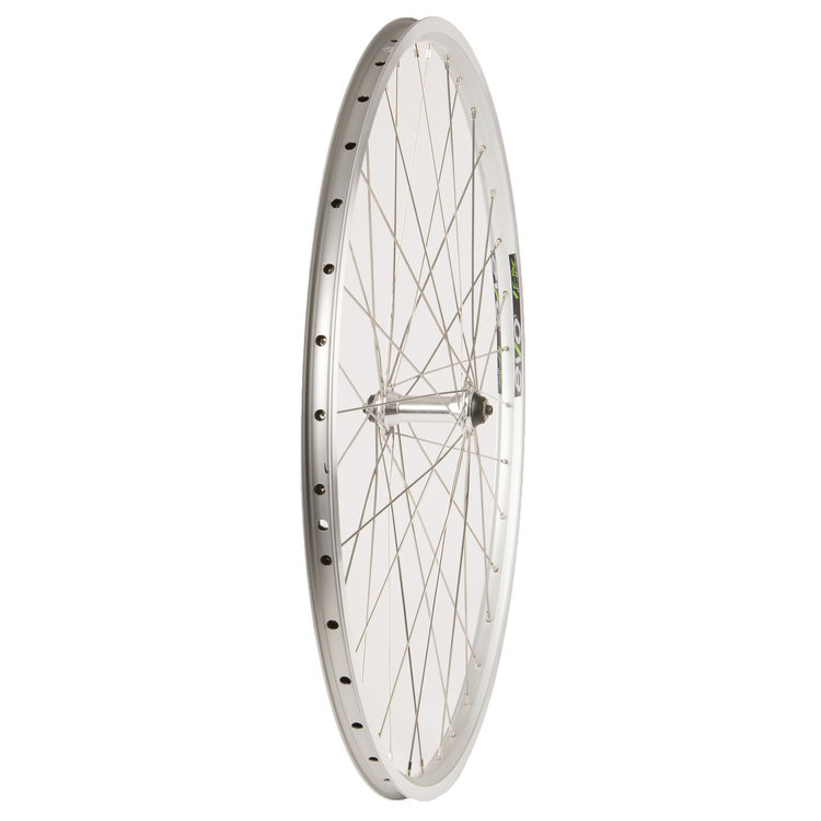 Wheel Shop, Evo E-Tour 19 Silver/ Formula FM-21-QR, Wheel, Front, 700C / 622, Holes: 36, QR, 100mm, Rim