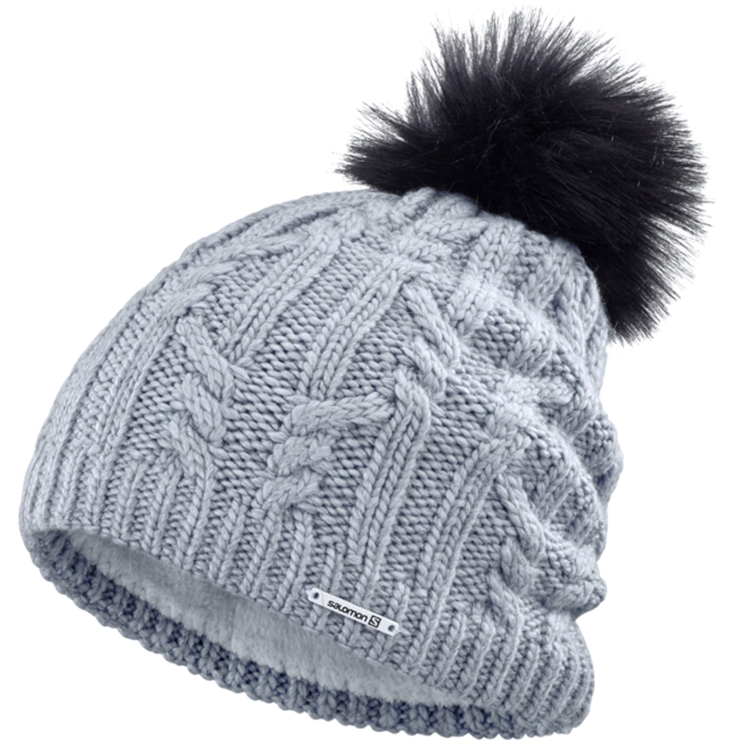 bonnet ski salomon Unisexe, Idal pour le Ski, le Snowboard, la Randonne et Course Pied, Plaza Taupe Mode Salomon Beanie, Bonnet Chaud pour