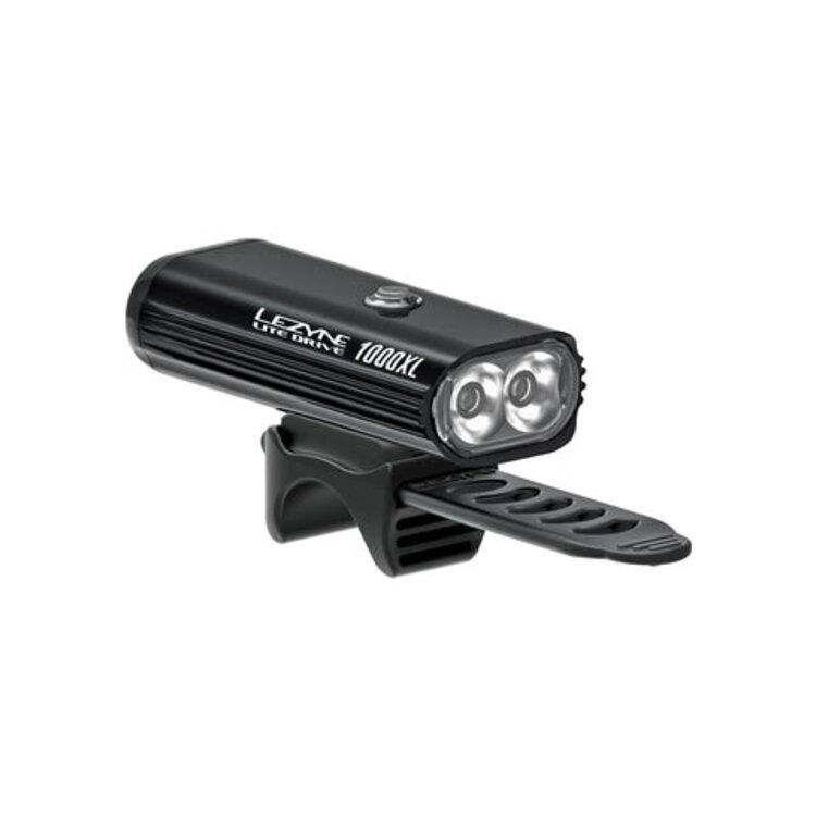 Lezyne, Lite Drive 1000XL, Light, Front, Matt Black