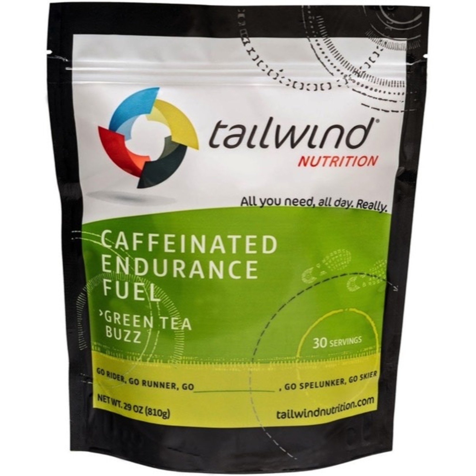 Tailwind Tailwind Caffeinated Endurance Fuel Green Tea Buzz 50 Serving