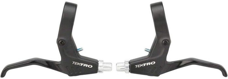 Tektro 2 Fingers V-Brake Levers, Compatible With Thumb Shifter