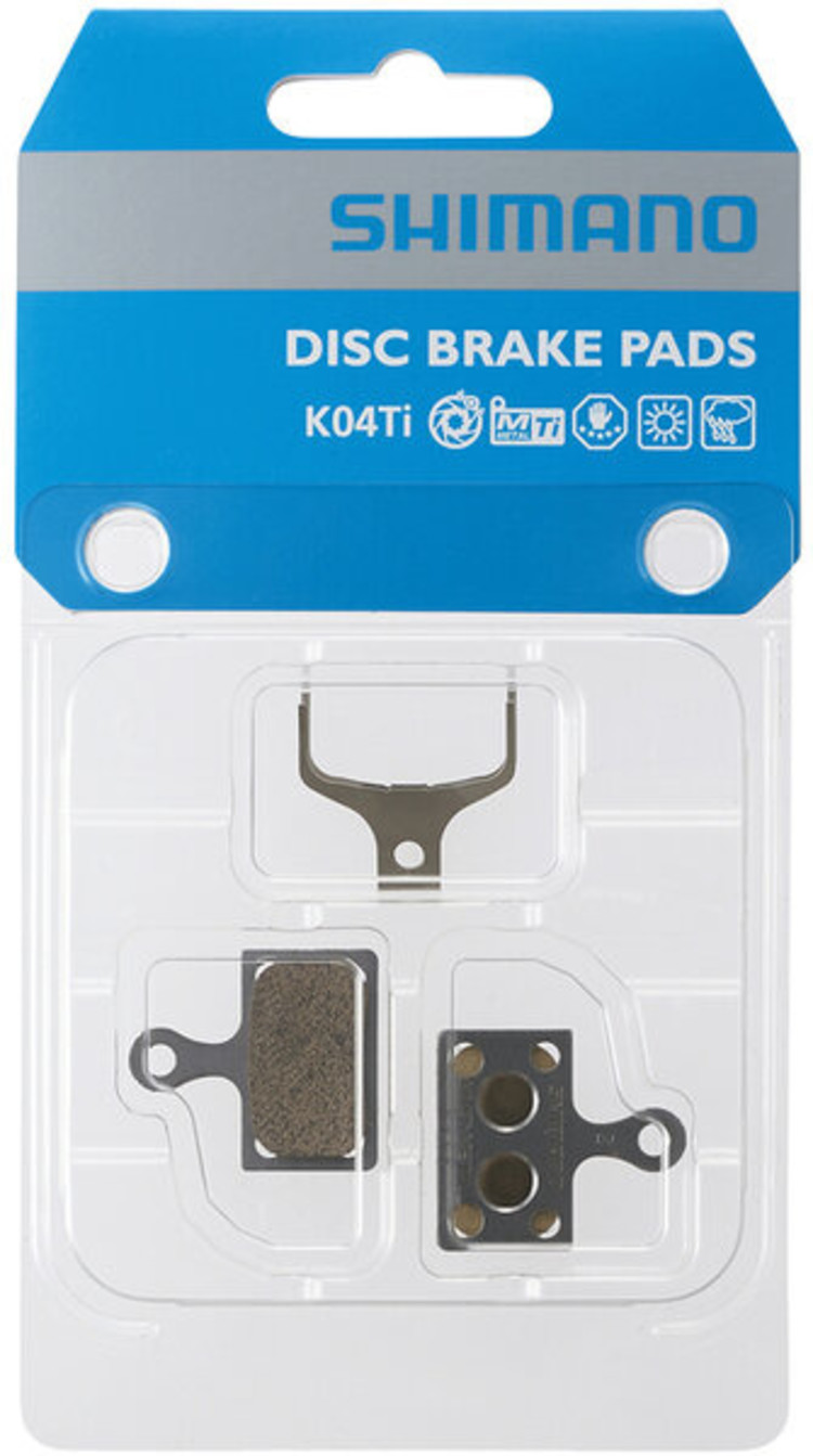 Shimano K04TI Disc Brake Pad-Metal 1 Pair