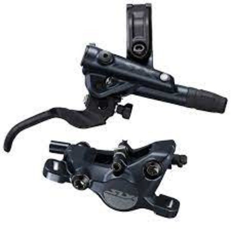 Shimano Disc Brake Assembled Set/J-Kit, SLX, BL-M7100(R), BR-M7100(R), Metal Pad (W/Fin), 1700mm Hose (SM-BH90-SBM Black)
