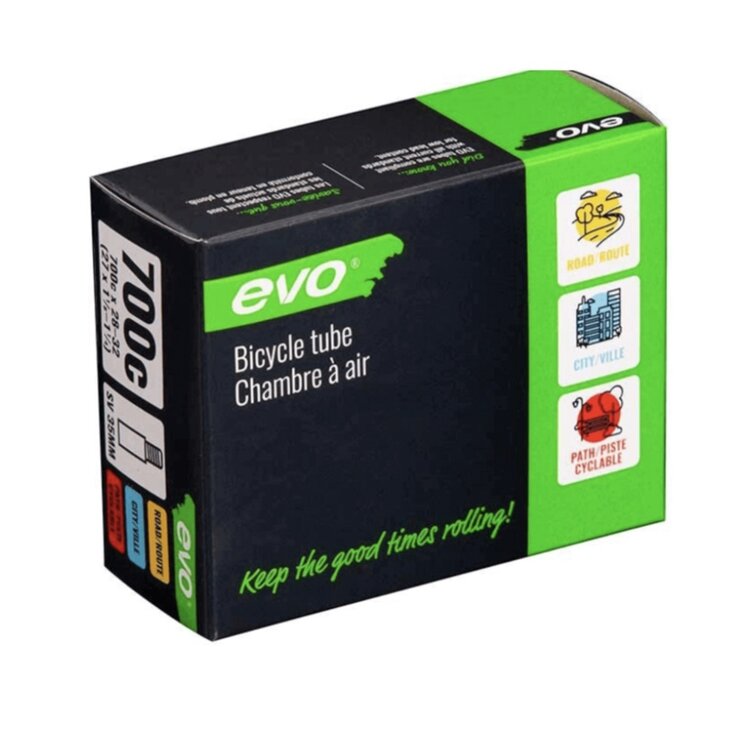 EVO Schrader Tube 700C x 28-32C - 35mm Valve