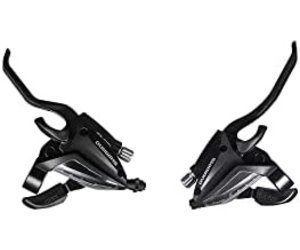 heve フィンスリーブ　ブラック Shimano Shift / Brake Lever Set ST-EF500-4A 3 by 8 Speed EZ
