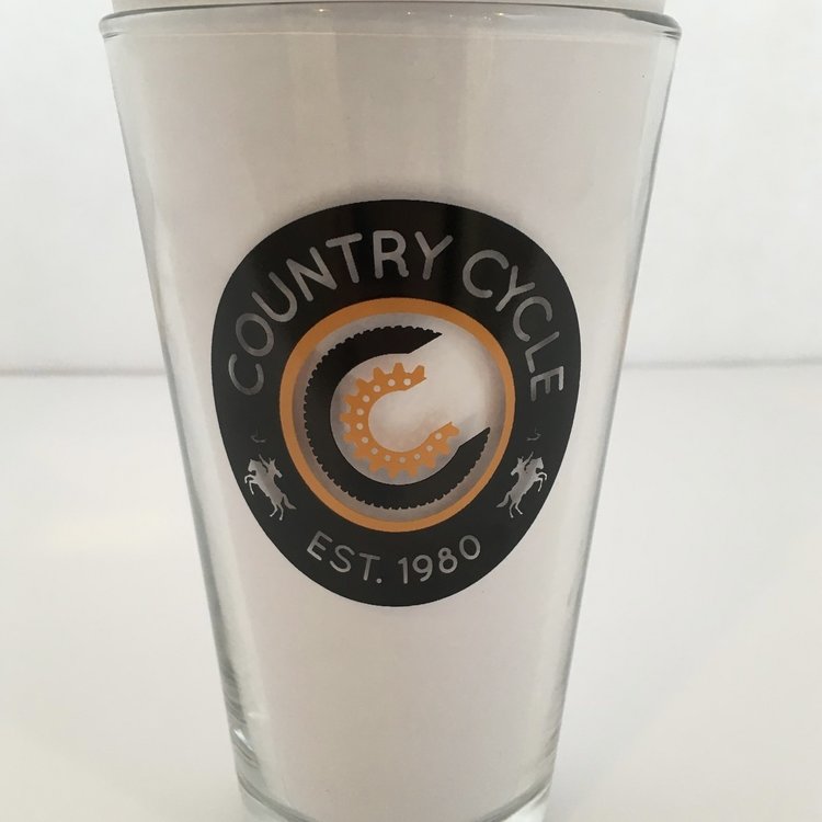 16 Oz. Clear Pint Glass  Back 40 2018