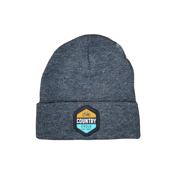 Country Cycle Toque Grey with Logo patch