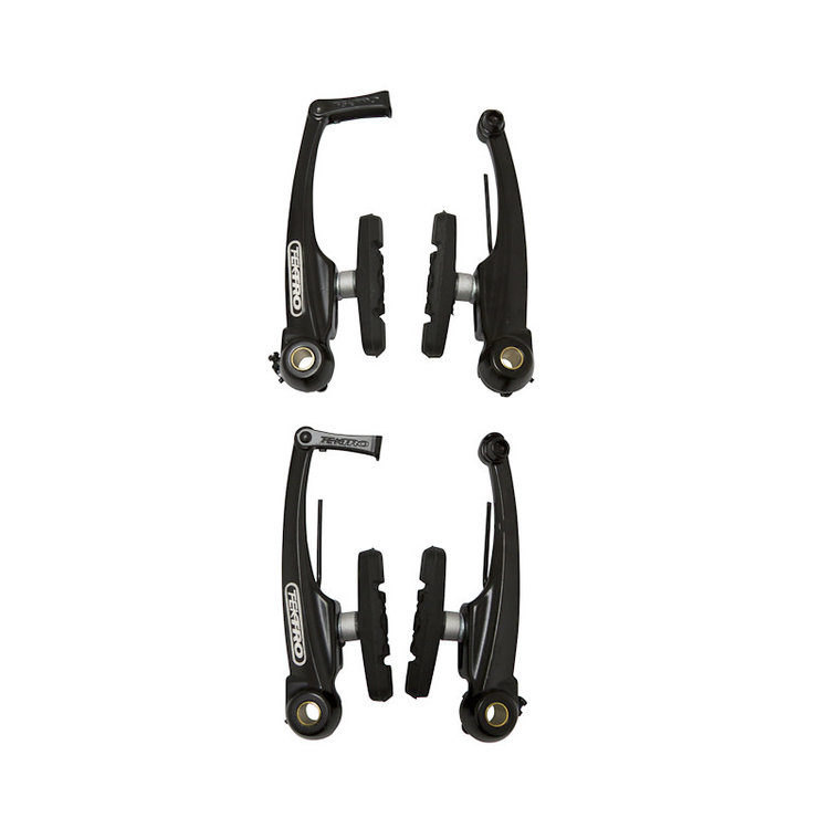 Tektro VBRAKE 857 AL (BLACK (FRONT AND REAR)) Country Cycle & Ski Inc.