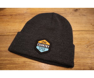 Country Cycle Toque Grey with Logo patch