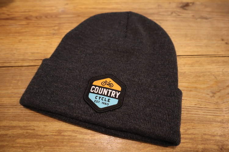 Country Cycle Toque Grey with Logo patch