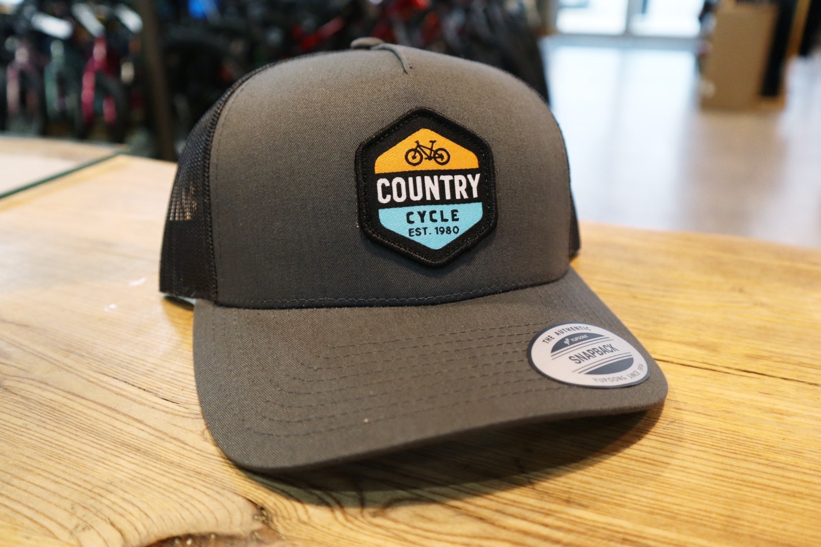 Hat w/ Country Cycle Logo Grey