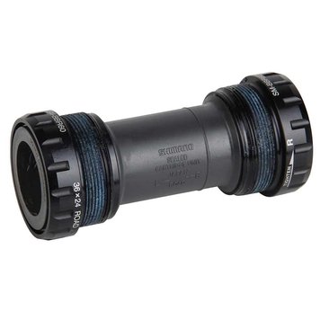 Shimano, ISMBBR60I, SM-BBR60, Hollowtech II, Bottom Bracket Shell: 70mm, Axle: 24mm, Steel, Grey