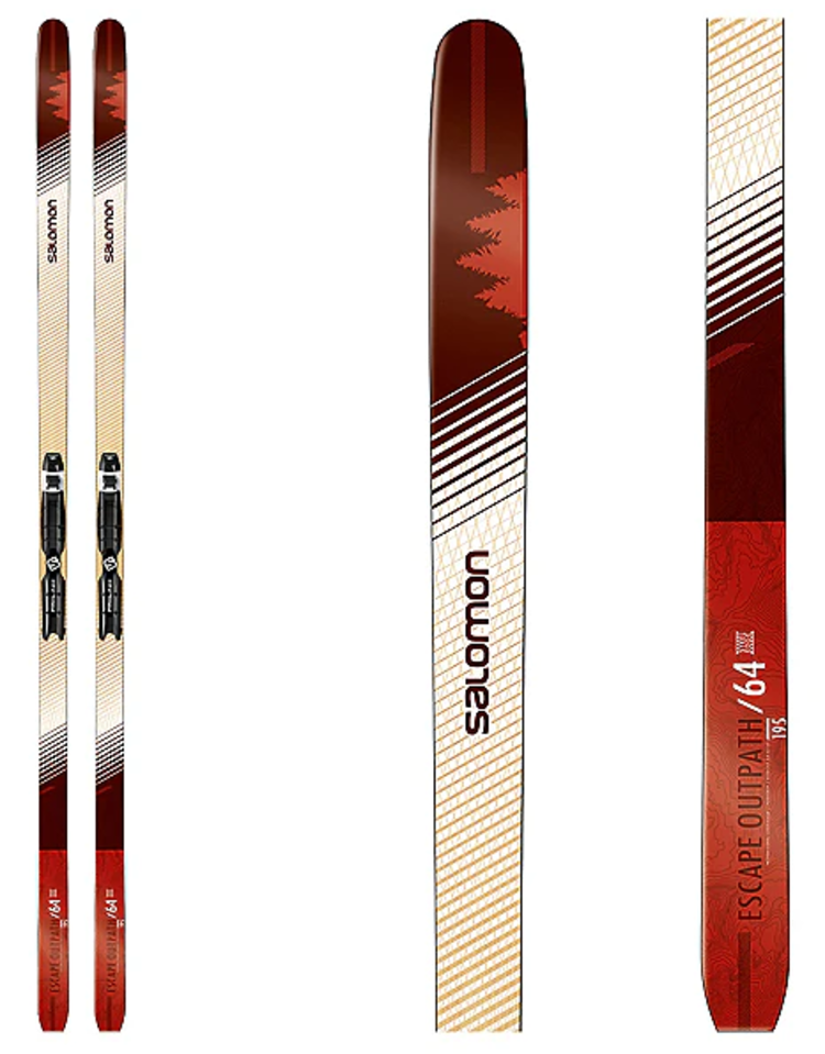 Salomon XC Ski Set Escape 64 Outpath With Bindings