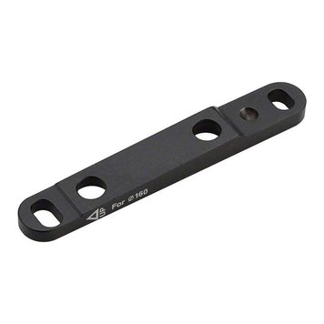Shimano, Flat Mount Front Adapter, Disc Brake Adaptor, Caliper: Flat mount,