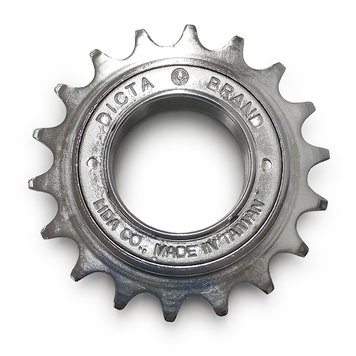 Damco BMX Single Speed Freewheel 18 Tooth Chrome