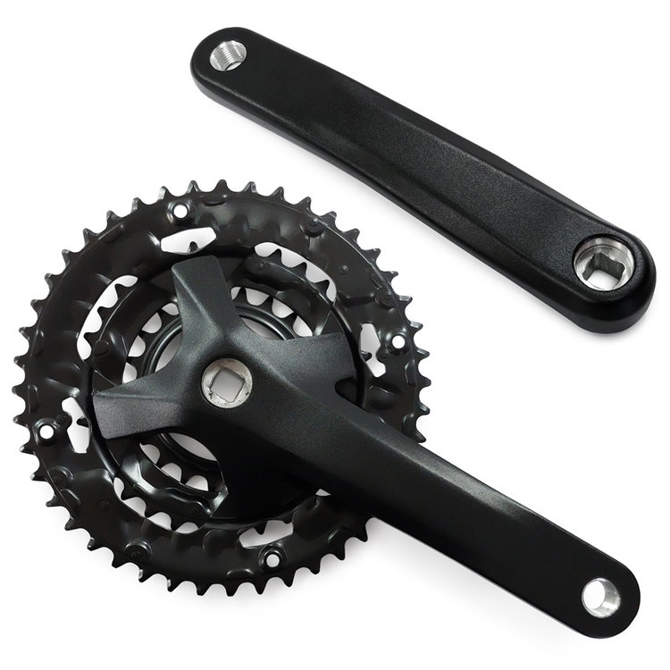 Prowheel Flint-401 Crankset 22/32/44T 175mm Black