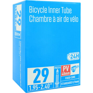 49N Standard Bicycle Tube 29 x 1.95-2.40" Presta Valve 48mm