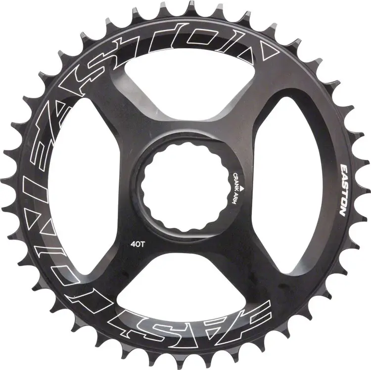 Easton Chainring DM, 24T, BLK, 10-12S