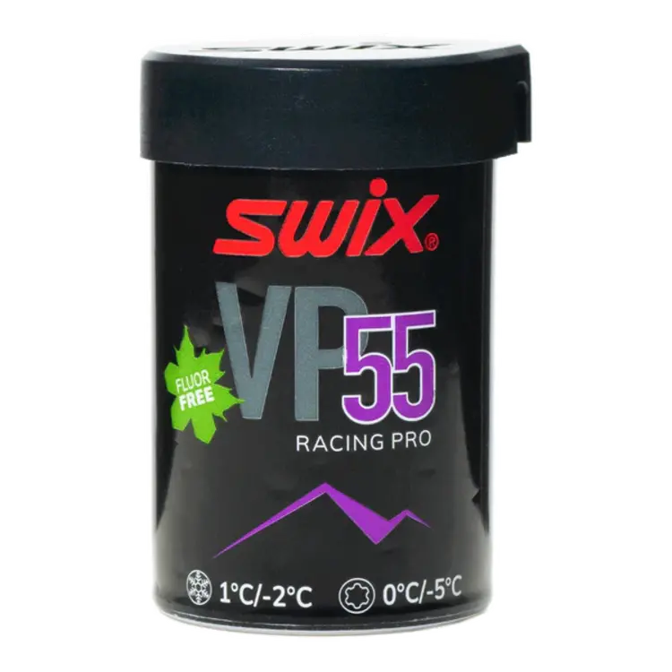 Swix VP55 Pro Dark Violet Kick Wax,  0°C/-5°C, 45g