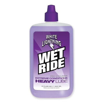 White Lightning Wet Ride 8oz Chain Lube