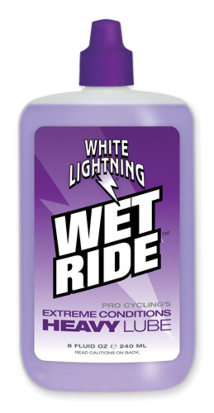 White Lightning Wet Ride 8oz Chain Lube