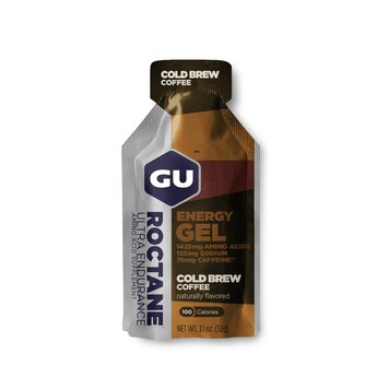 GU Roctane Energy Gels Cold Brew Coffee Single
