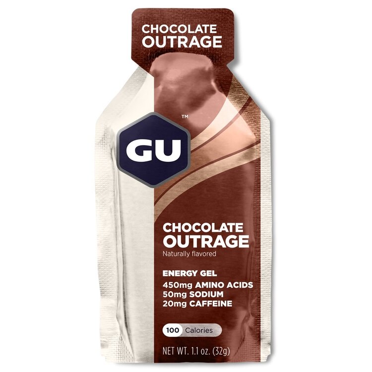 GU Energy Gel Chocolate Outrage Single