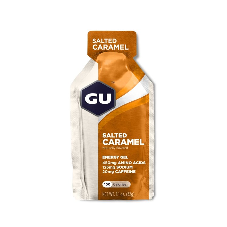 GU Energy Gel Salted Caramel Single