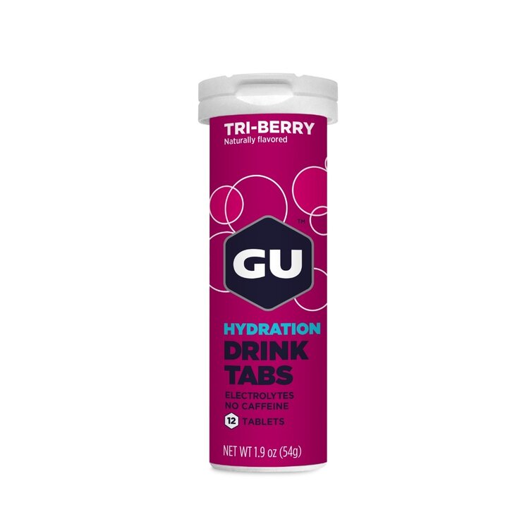 GU Electrolyte Drink Tablets Tri Berry Single