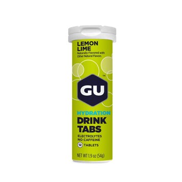 GU Electrolyte Drink Tablets Lemon Lime Single