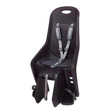 Polisport, Bubbly Maxi + CFS, Baby Seat, On Rear Rack (not included), Black/Dark Grey
