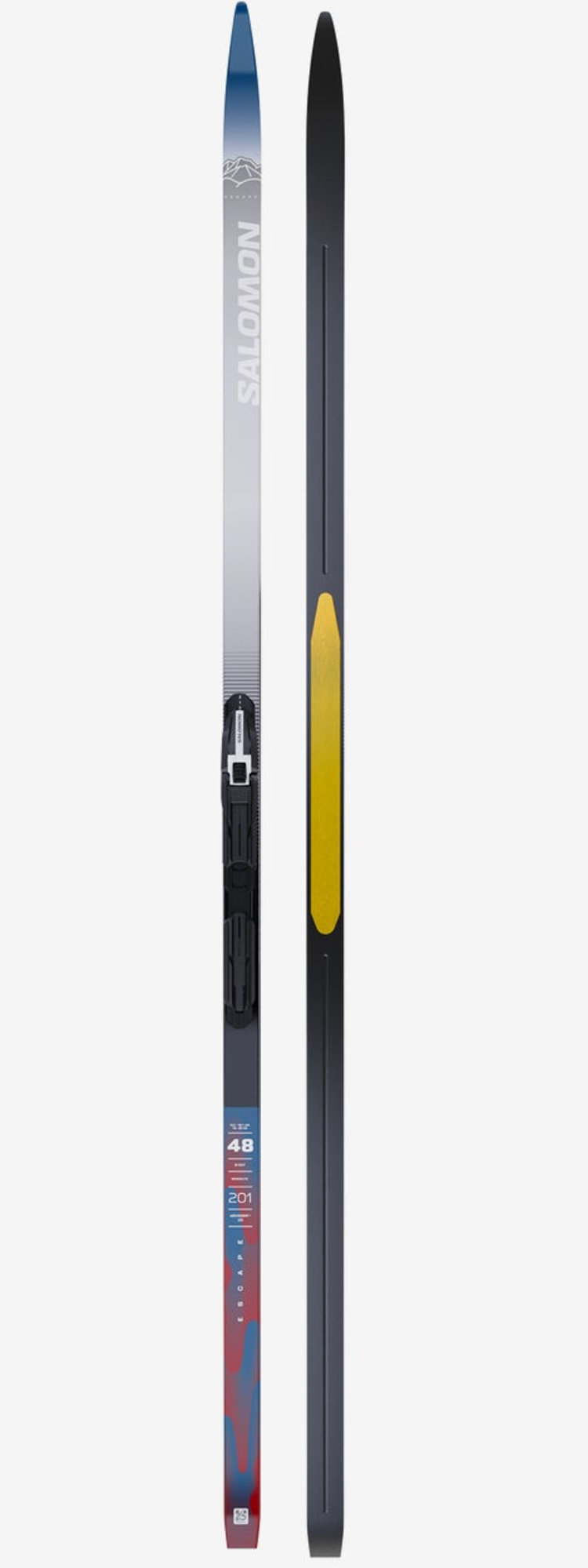 Salomon XC Ski Set Escape 48  E-Skin + Shift