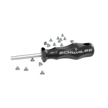 Schwalbe Winter Tire Tool, and 50 pack of Steel Tire Studs