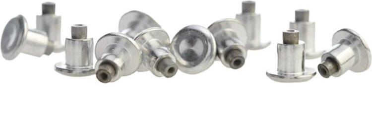 Terrene Hollow Point Concave Stud Pack for Bicycle Tires (100)