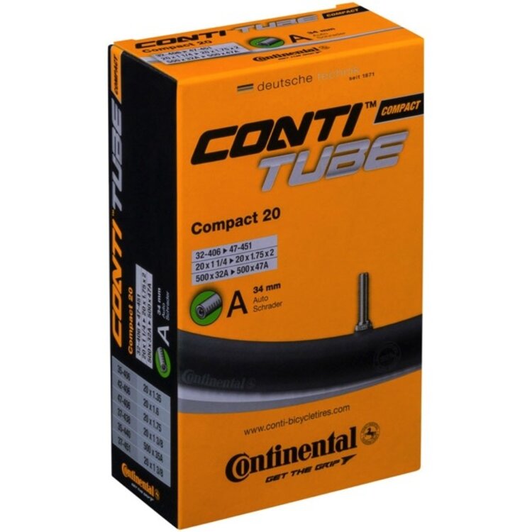 Continetal Tube 20 x 1 1/4 - 1 1/2 - SV 34mm - 125g