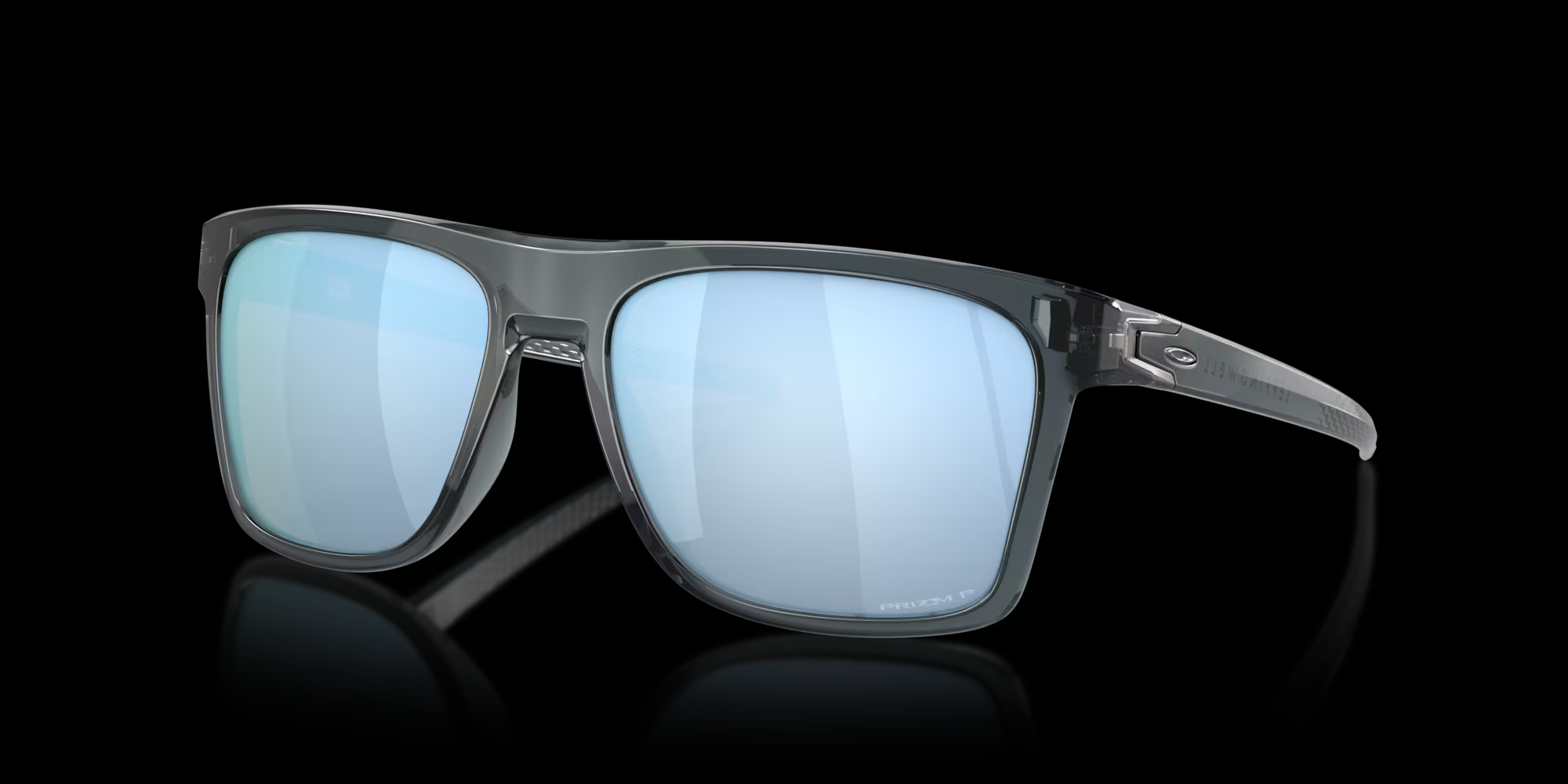 Oakley Leffingwell Crystal Black w/ Prizm Deep Water