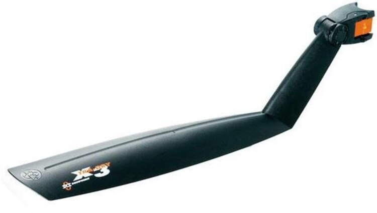 SKS X-Tra-Dry Rear Fender, Black, 26